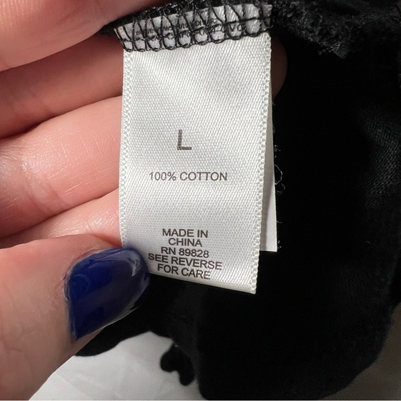 LOGO by Lori Goldstein X Smiley World Special Edition Black Pullover Hoodie Sz L - Picture 5 of 8